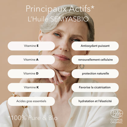 Soin Intense Jouvence 45 jours (5 gouttes/soin) 15ml Huile Sèche Bio